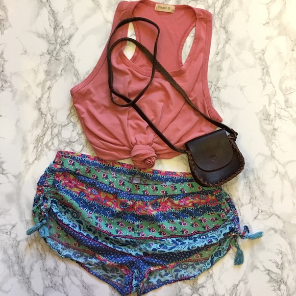 aerie Pants - aerie Cotton Pastel Shorts Size Medium